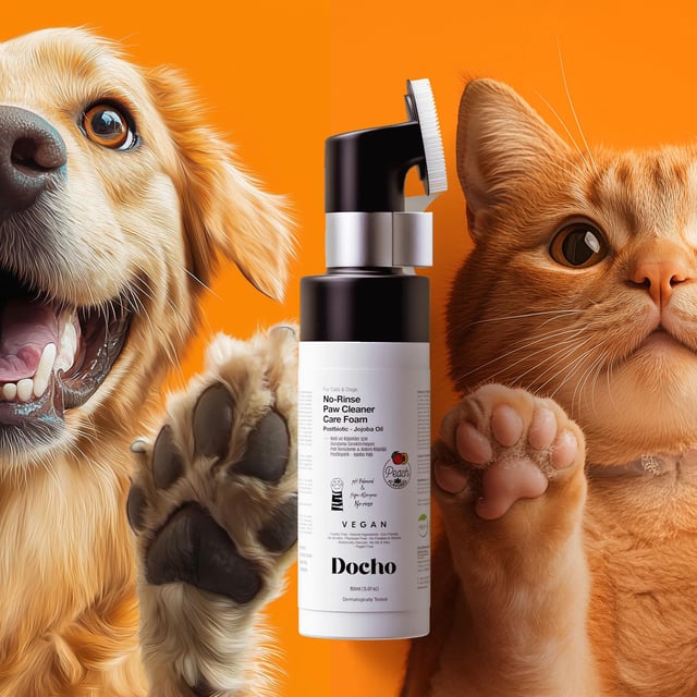 No-Rinse Paw Cleaner Care Foam